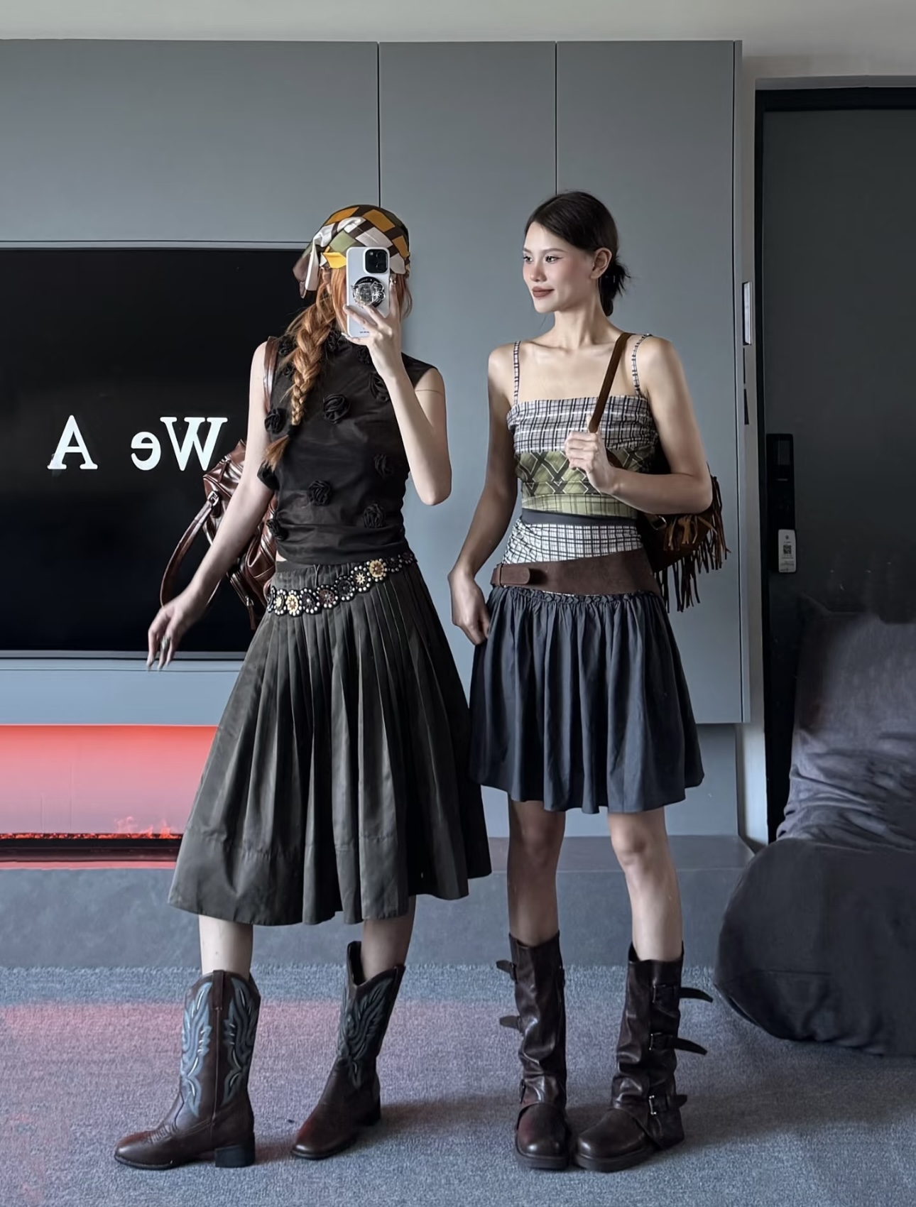 12套闺蜜OOTD｜跟姐妹这样穿出门，回头率也太高了吧！