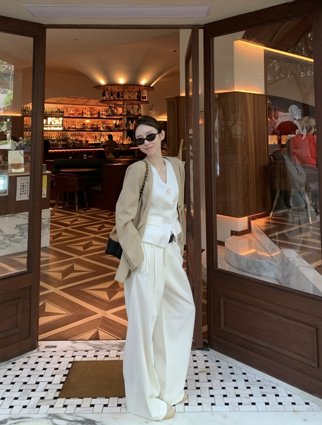 知性温柔的早秋OOTD，来自这2个品牌，“姐系”天花板