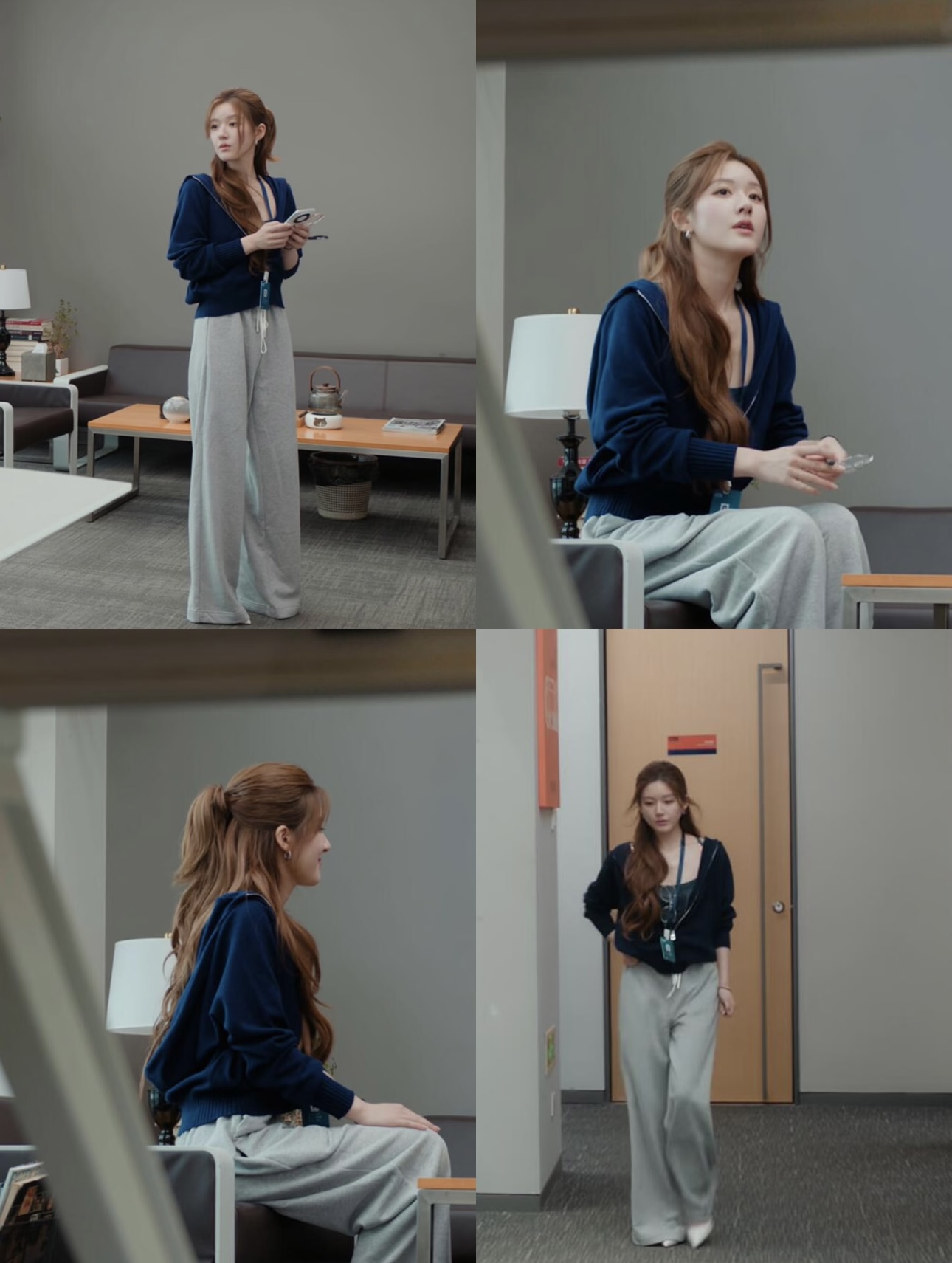 许妍的花样衣橱大放送，或休闲或温柔，每一套都超时尚