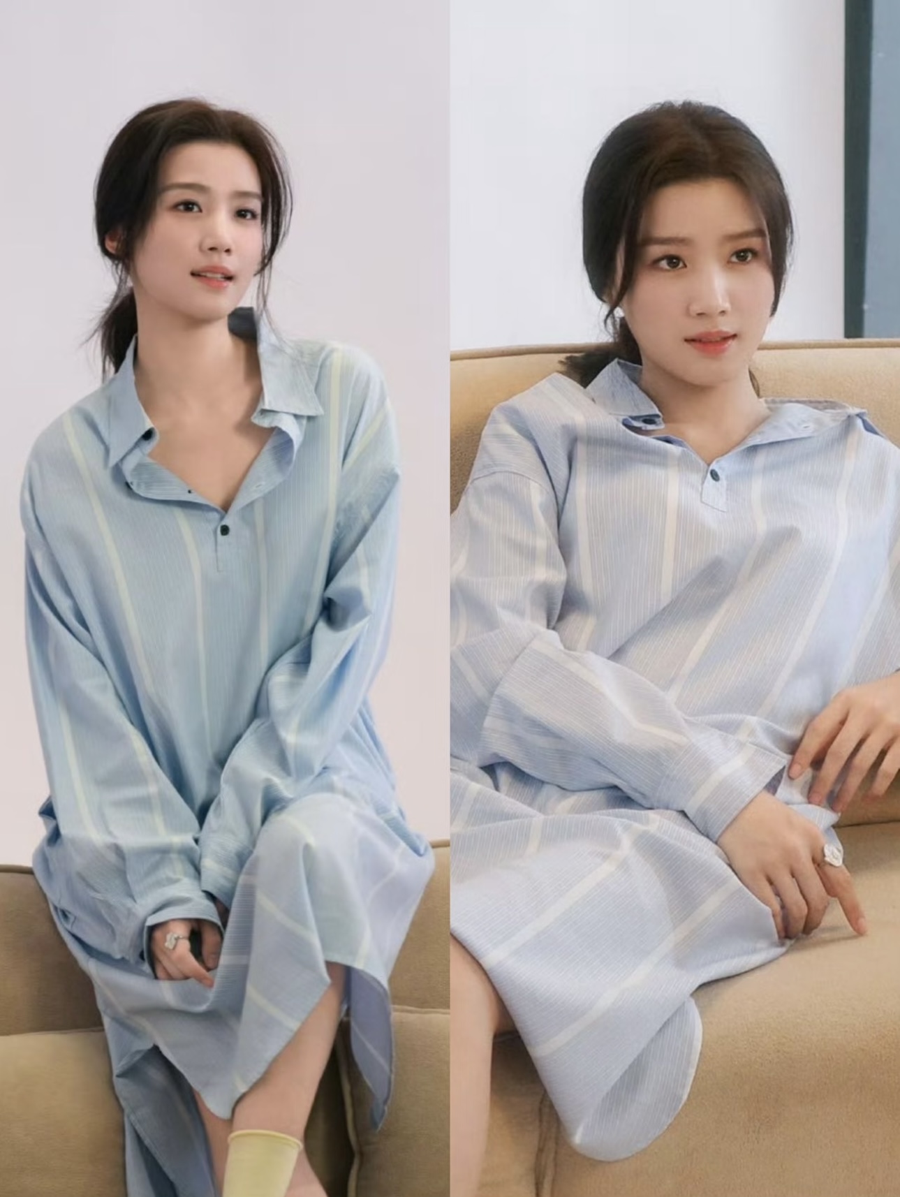 夏秋交替乱穿衣？看卢昱晓李沁夏梦私服穿搭，秋日氛围感来了