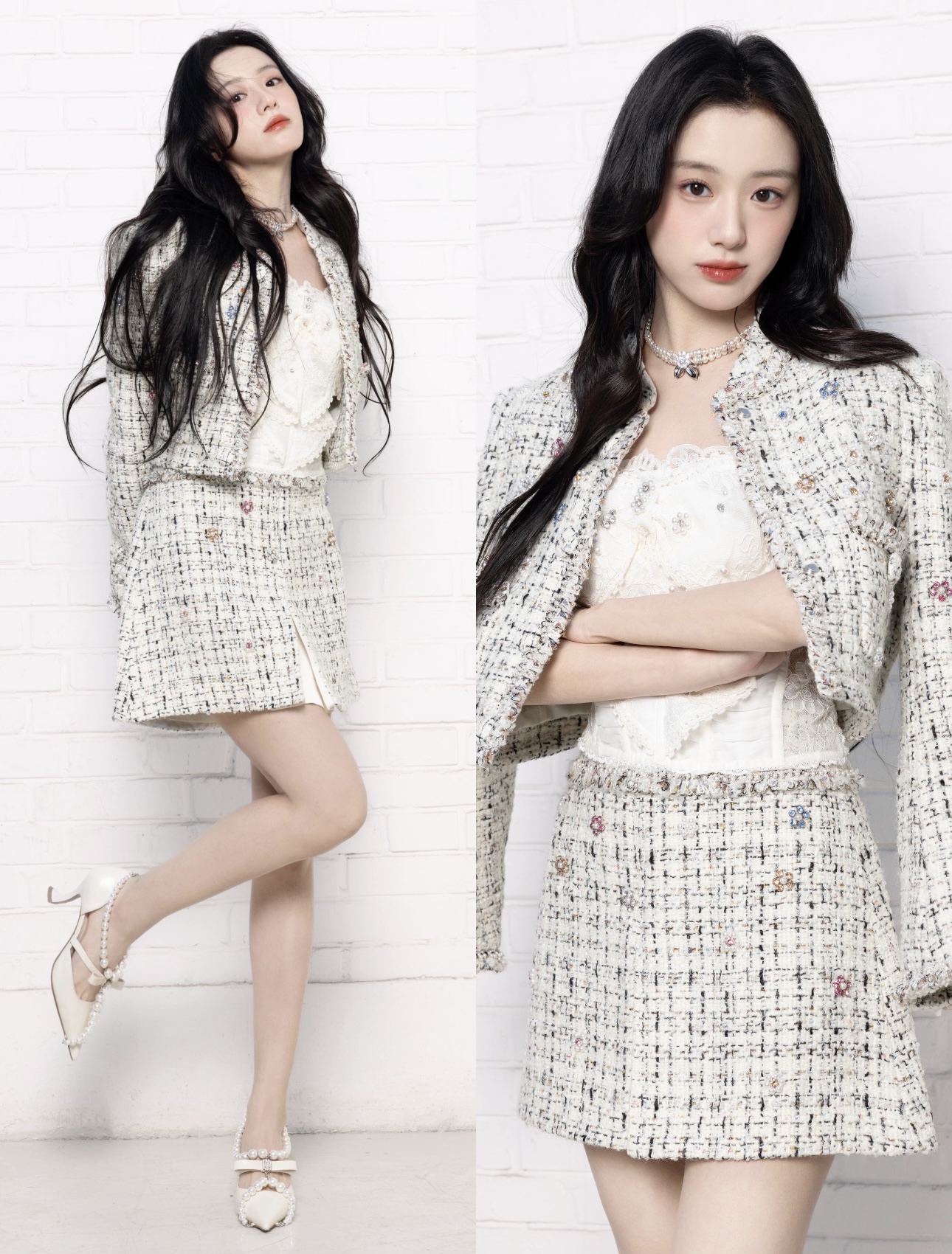 林允陈瑶包上恩新剧各显各美，私服穿搭时尚百变，你最get到谁