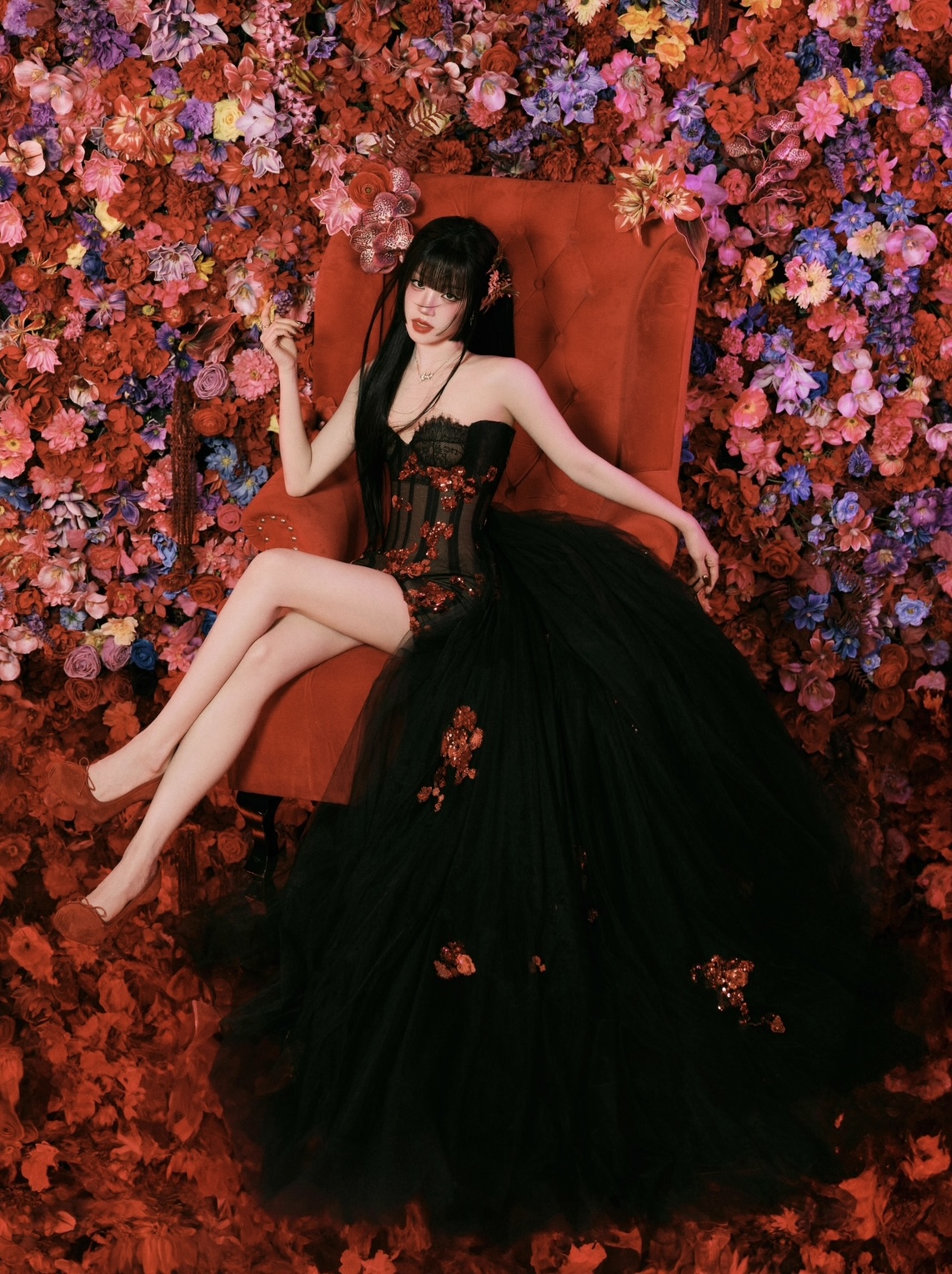 VOGUE时尚之力盛会，以花为名，让众星闪耀红毯