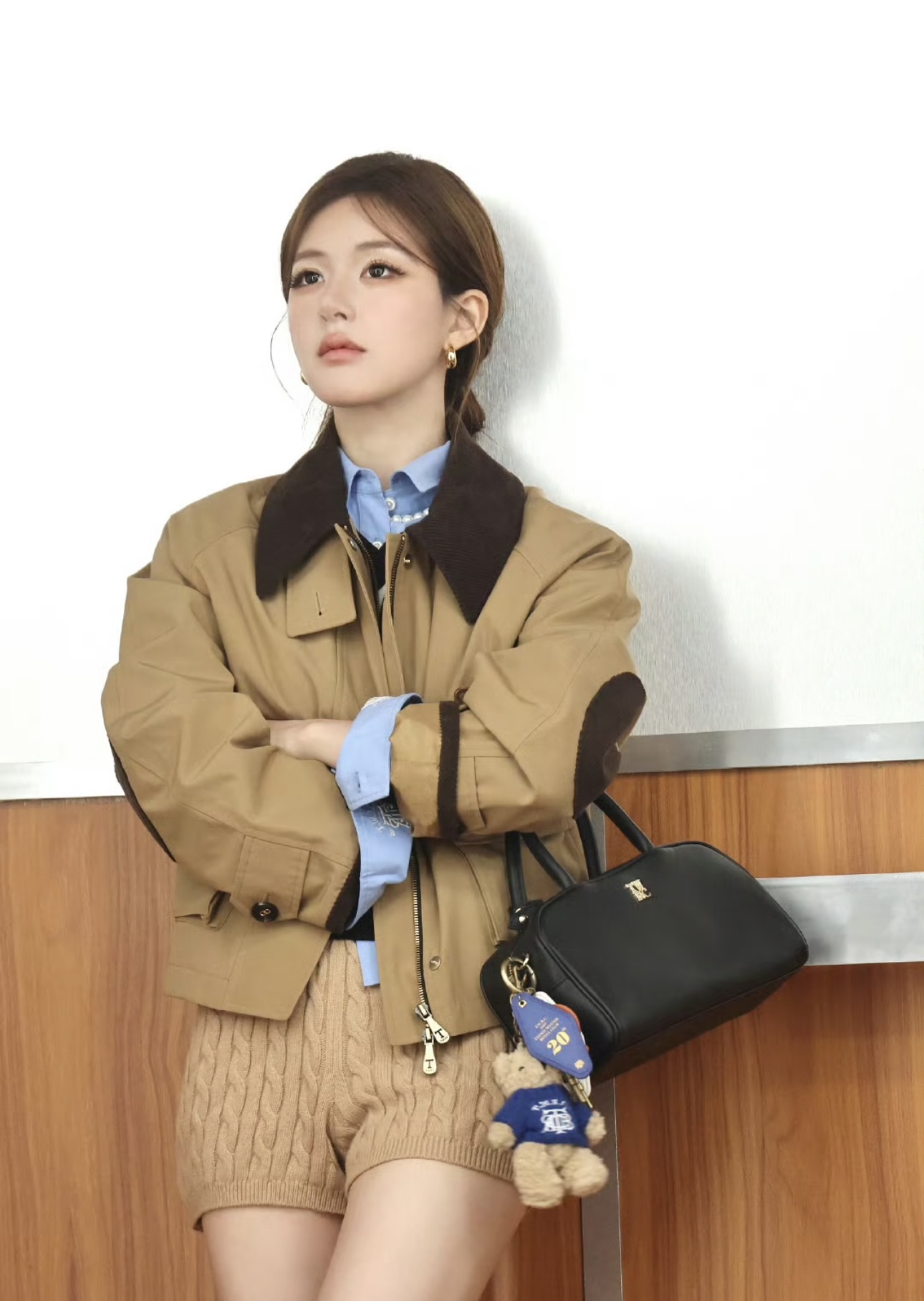 赵露思鞠婧祎是行走的穿搭种草机，小个子女生必备，慵懒又甜美