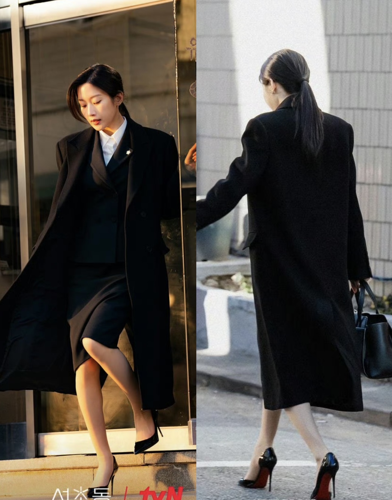 褪去沈佳宜的清纯感，陈妍希OL穿搭分享，成熟与自信并存