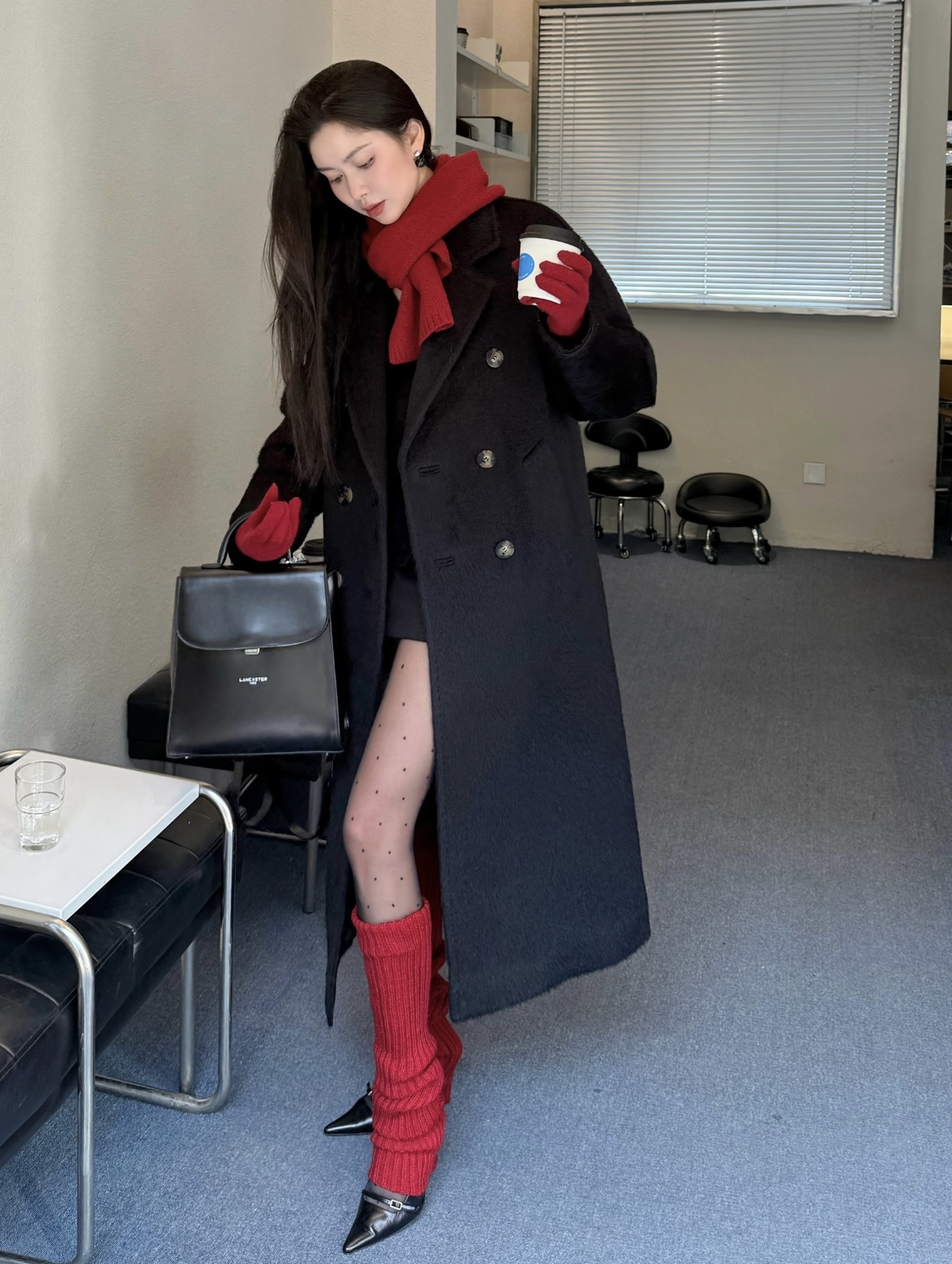 圣诞氛围感穿搭，红色、棕色复古感十足，来挑一套过节吧