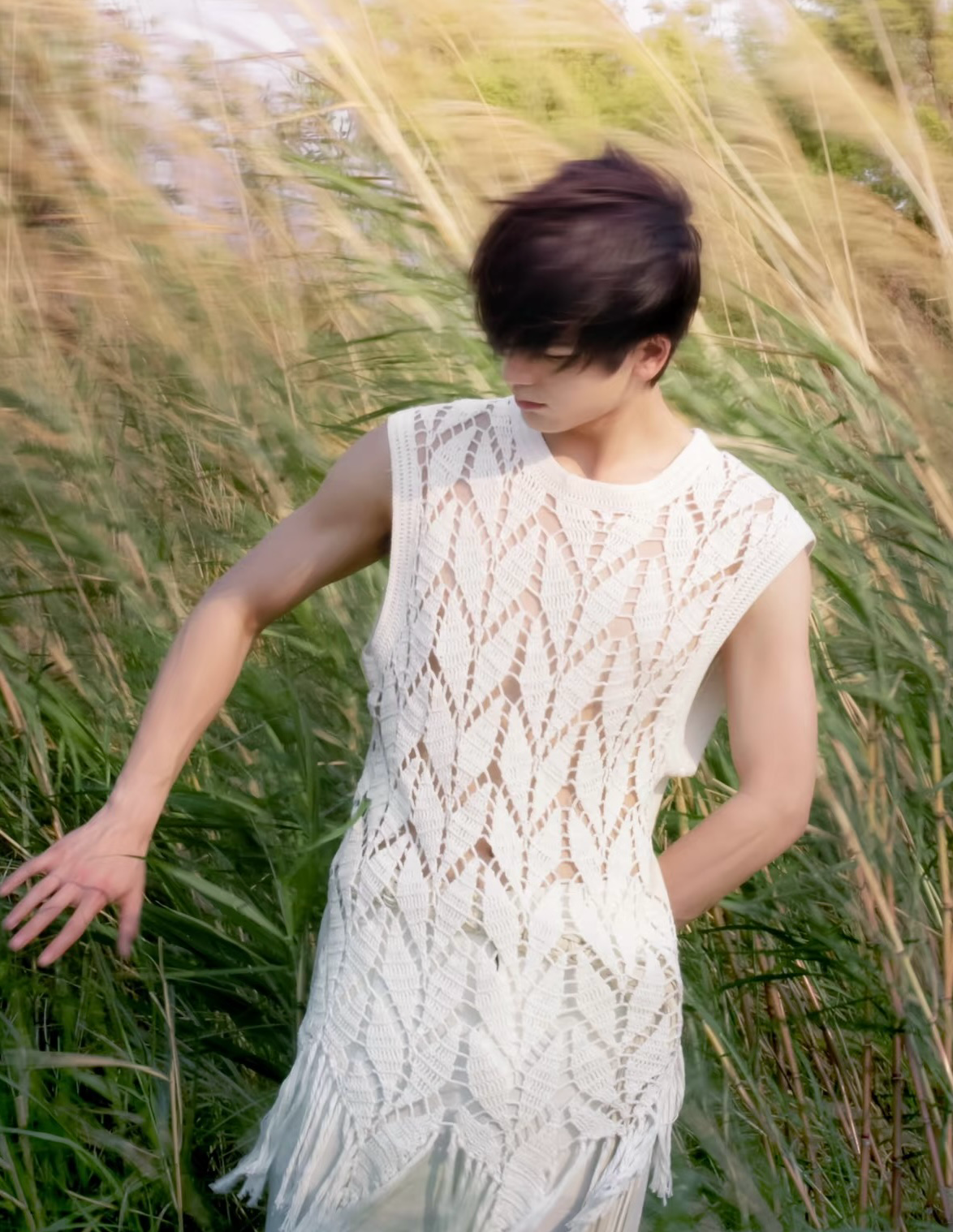 男生夏天穿针织？是闷骚雷人还是高级天花板？