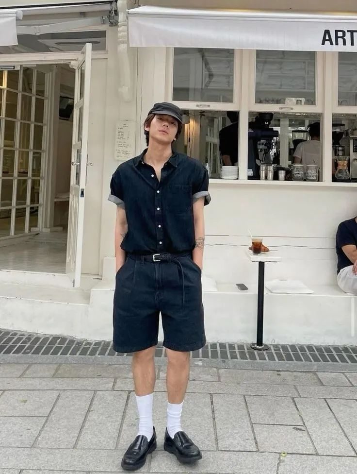 关于短袖衬衫穿搭，这就是普通男生和有品男生的区别！