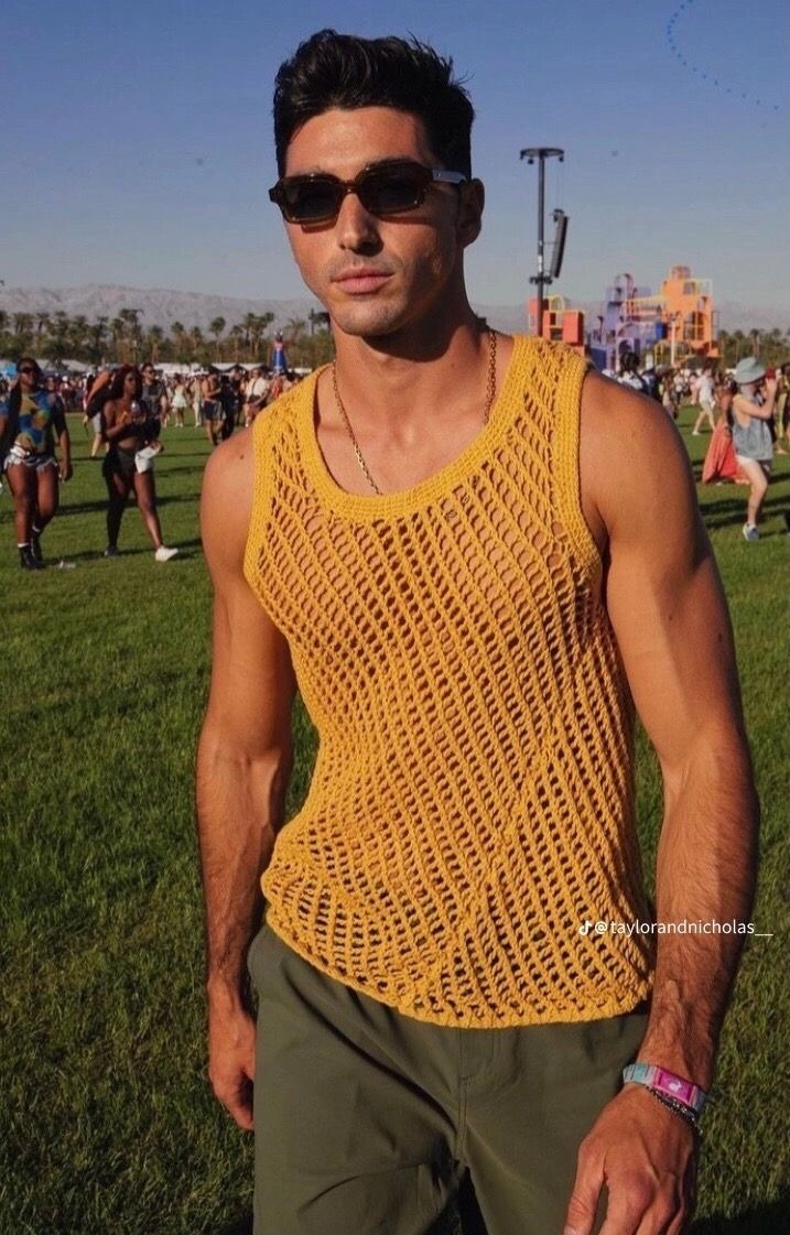 男生夏天穿针织？是闷骚雷人还是高级天花板？